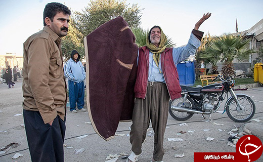 عکسهای تکان دهنده از زلزله کرمانشاه