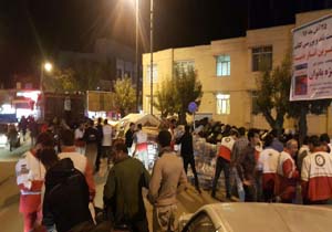ارسال محموله غذا و پوشاک برای زلزله&zwnj;زدگان کرمانشاه + تصاویر