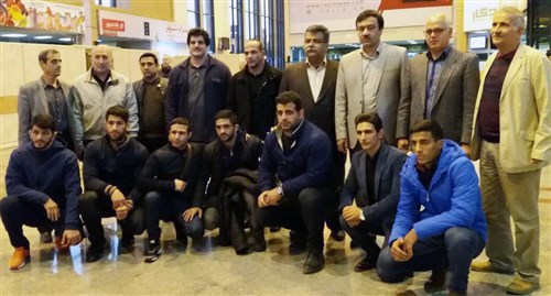 حضور عنوانداران کشتی ایران در مناطق زلزله زده غرب کشور
