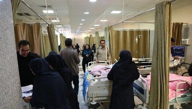 مداوای مصدومان زلرله در بیمارستان های ایلام