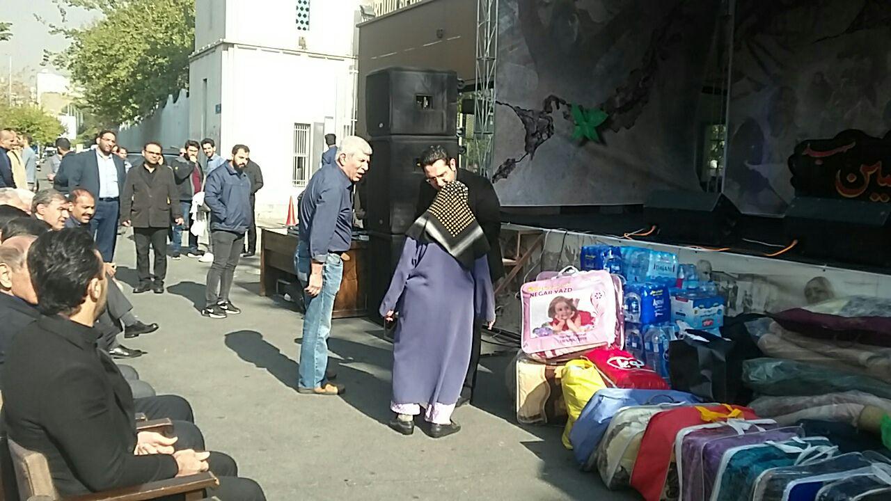 گلریزان جامعه ورزش برای کمک به زلزله زدگان کرمانشاه