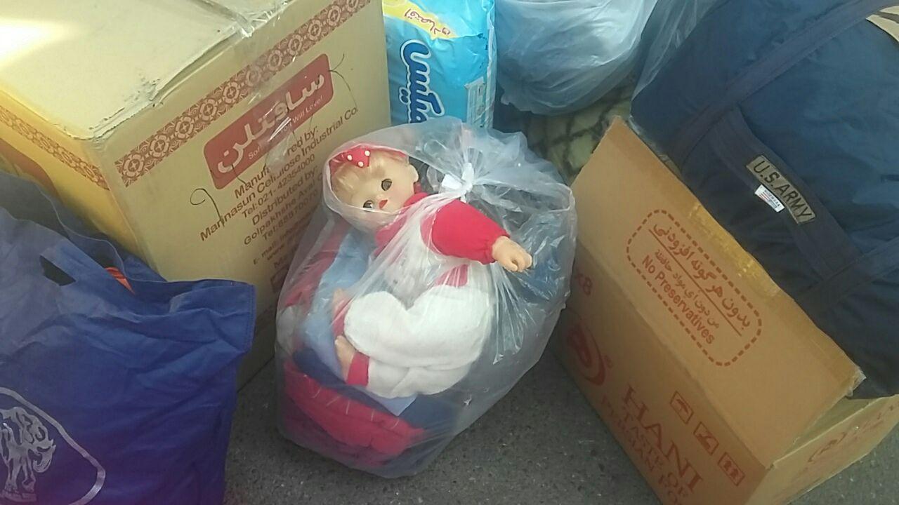 گلریزان جامعه ورزش برای کمک به زلزله زدگان کرمانشاه
