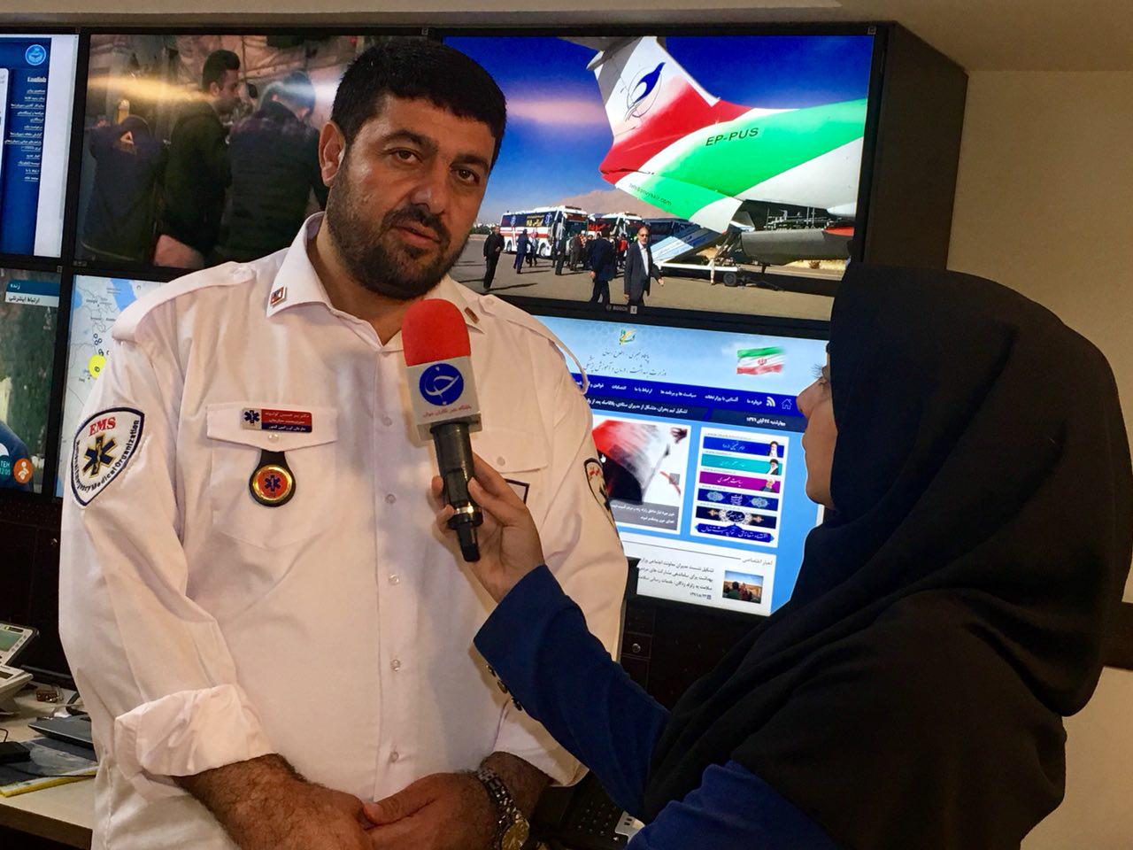 انجام هزار و 450 عمل جراحی&zwnj; توسط اورژانس/کاهش مرگ و میر زلزله با اعزام هوایی مصدومان