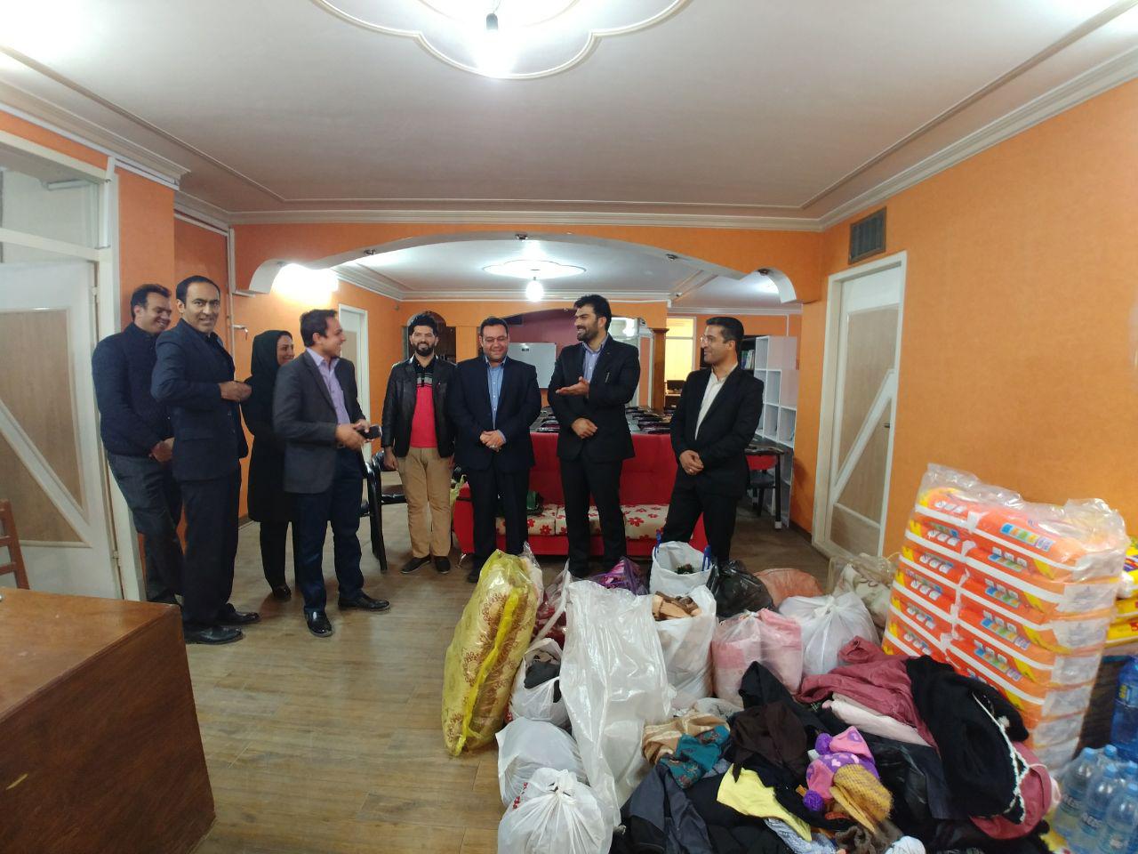 بازدید مدیرکل ورزش و جوانان از طرح همدلی "از کرمان تا کرمانشاه "