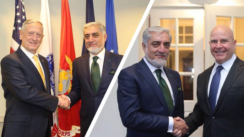 دیدار &laquo;عبدالله&raquo; با مقامات امنیتی امریککا در واشنگتن
