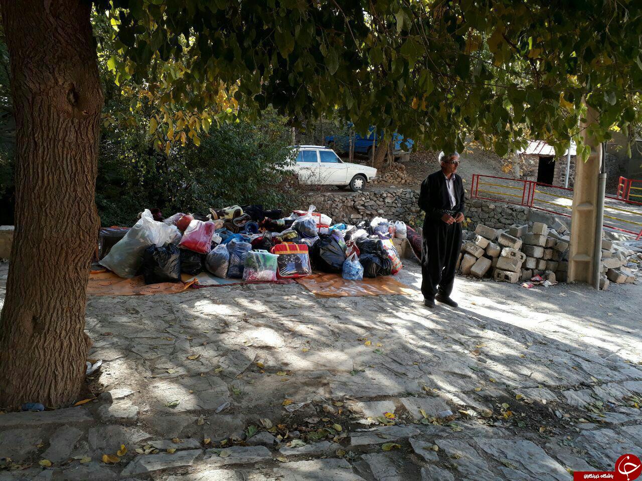 تصاویری از سیل کمک های مردمی به زلزله زدگان
