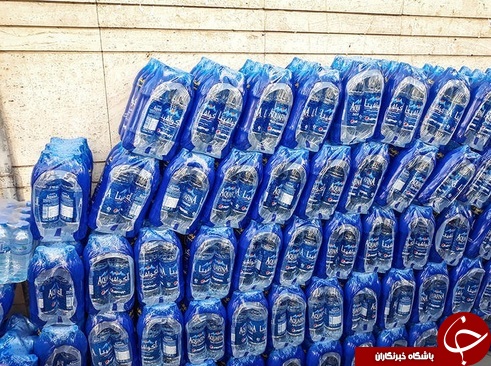 تصاویری از سیل کمک های مردمی به زلزله زدگان