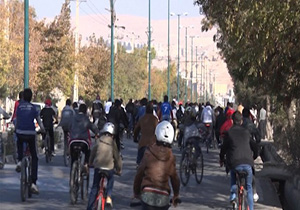 همایش  هفتگی دوچرخه سواری درمهاباد