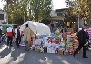 ارسال 52 محموله کمک های مردمی مهاباد برای زلزله زدگان کرمانشاه