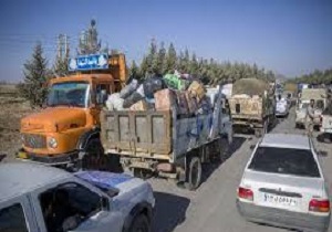 راننده کاروان کمک های مردمی به زلزله زدگان بر اثر تصادف جان باخت