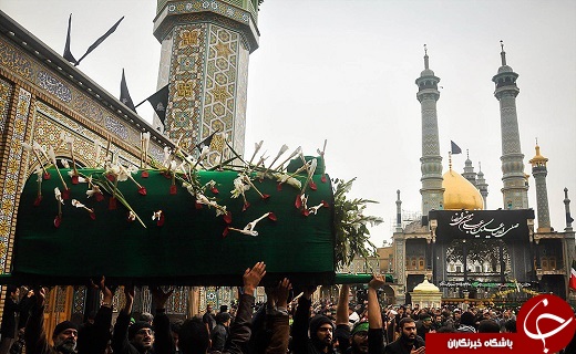 شهر مقدس قم سوگوار پیامبر مهربانی ها و امام کرامت+تصاویر