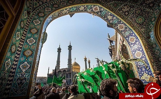 شهر مقدس قم سوگوار پیامبر مهربانی ها و امام کرامت+تصاویر