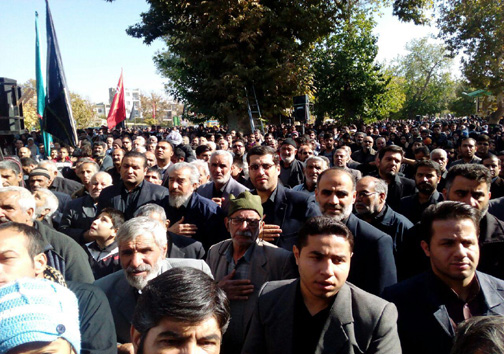 برگزاری مراسم عزاداری ۲۸ صفر در بروجرد +تصاویر