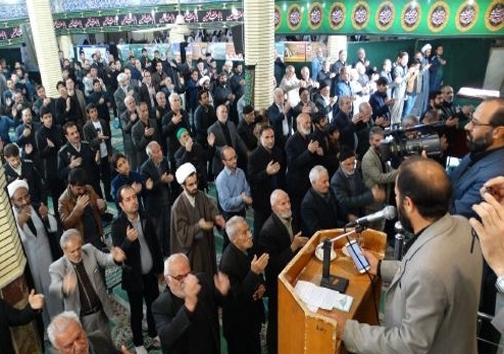 برگزاری مراسم عزاداری در الیگودرز+تصویر