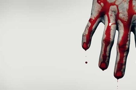 لحظه مرگ مردی که زن خود را به گروگان گرفته بود+فیلم