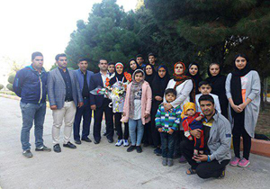 استقبال از بانوی قایقران خرم آبادی و بهترین شوتیست آسیا