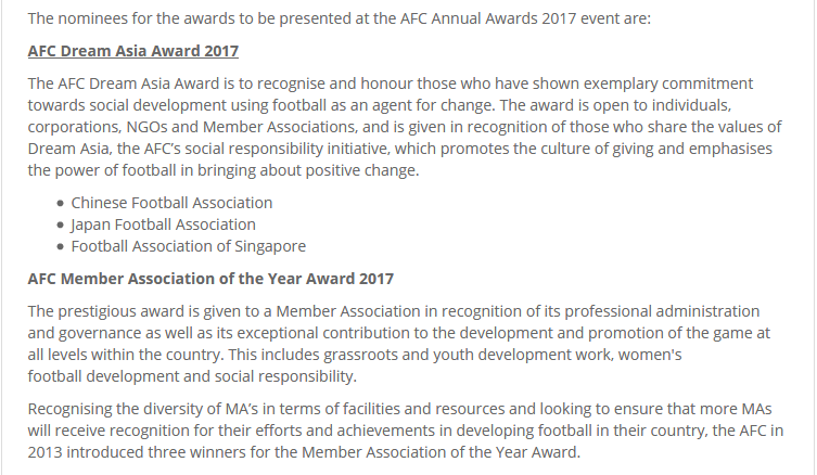 غیبت کی روش یارانش در مراسم بهترین های آسیا / کاندیدا بهترین های آسیا مشخص شدند