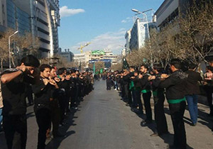 عزارداری  ۲۳ هزار نفر از هیأت‌های مازندرانی در مشهد