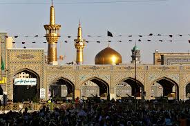 قطعه ای از بهشت غرق در ماتم و سوگ امام مهربانی