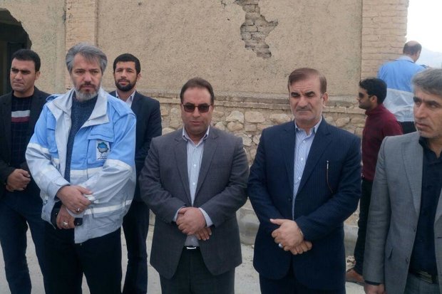 بازدید معاون سازمان مدیریت بحران از مناطق خسارت دیده ایلام