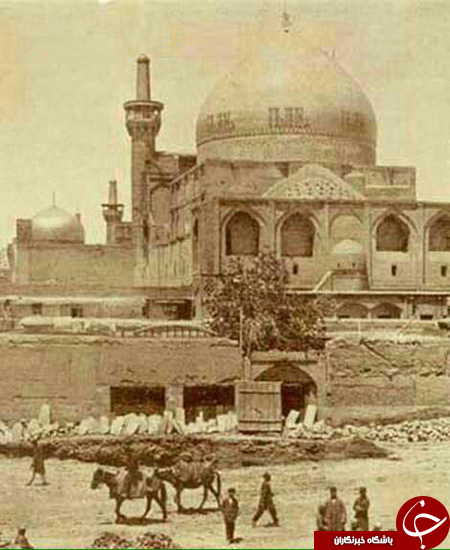 عکس کمتر دیده شده از حرم امام رضا (ع)