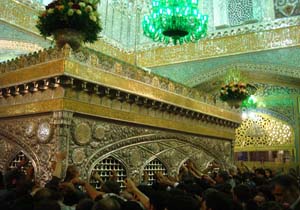 سیل عاشقان در بارگاه ملکوتی امام رضا (ع) + فیلم