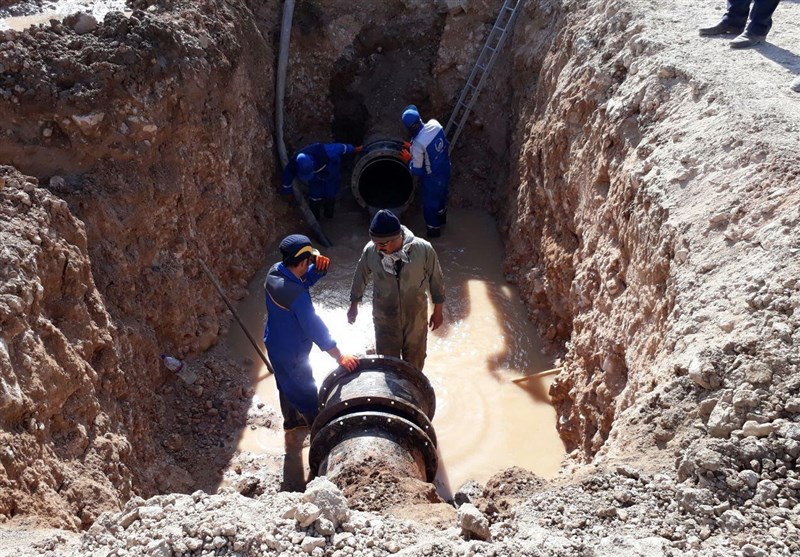 خسارت به تاسیسات آب ایلام