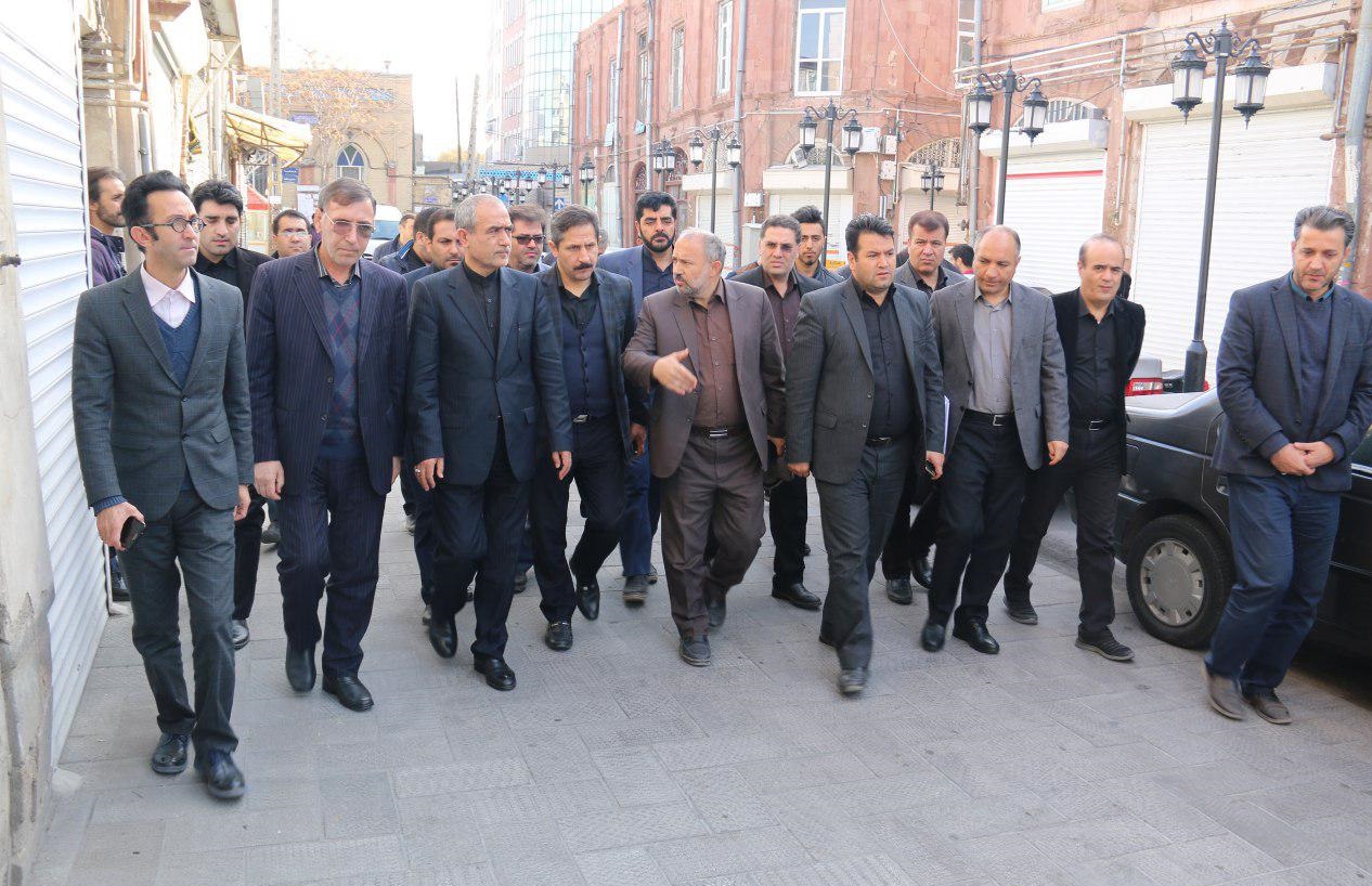 بازدید استاندار آذربایجانشرقی از بازار تاریخی تبریز+تصاویر بازدید استاندار آذربایجانشرقی از بازار تاریخی تبریز+تصاویر