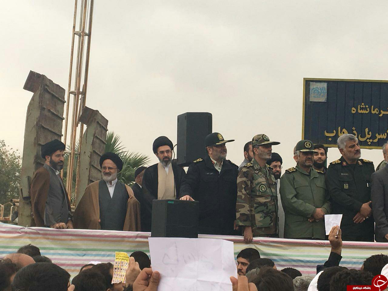 فرزندان رهبر انقلاب در حاشیه بازدید از کرمانشاه