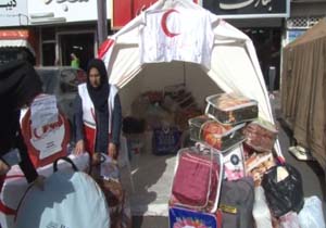مشارکت پهلوانان قائم شهر برای جمع آوری کمک به زلزله زدگان