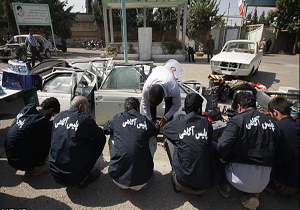 دستگیری باند سارقان حرفه ای قطعات خودرو در کرج
