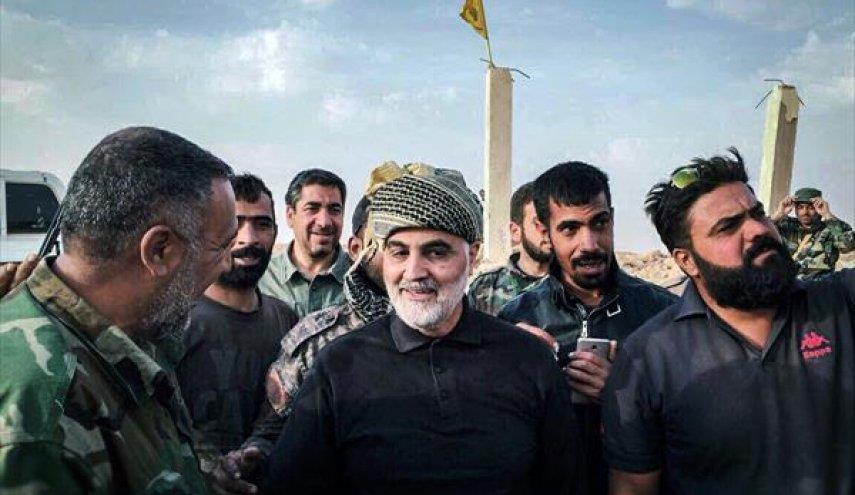 المیادین: رفتار متواضعانه سردار سلیمانی در میان رزمندگان سوری، روحیه آنان را در جنگ بوکمال تقویت کرد
