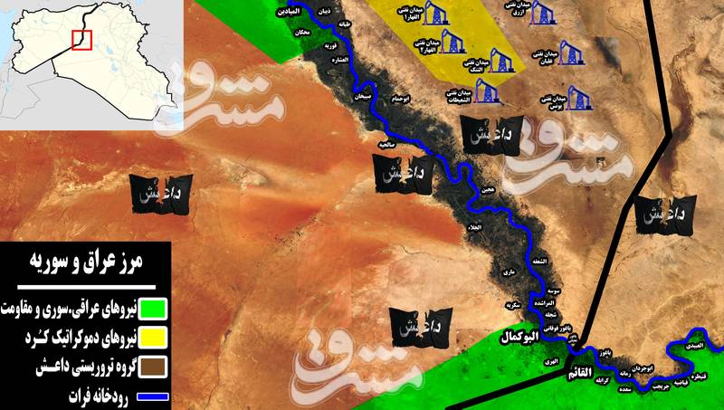 تکمیل شکست مثلث عبری- عربی - غربی با اتصال یک خط زمینی/ هدف بعدی نیروهای جبهه مقاومت در سوریه+تصاویر