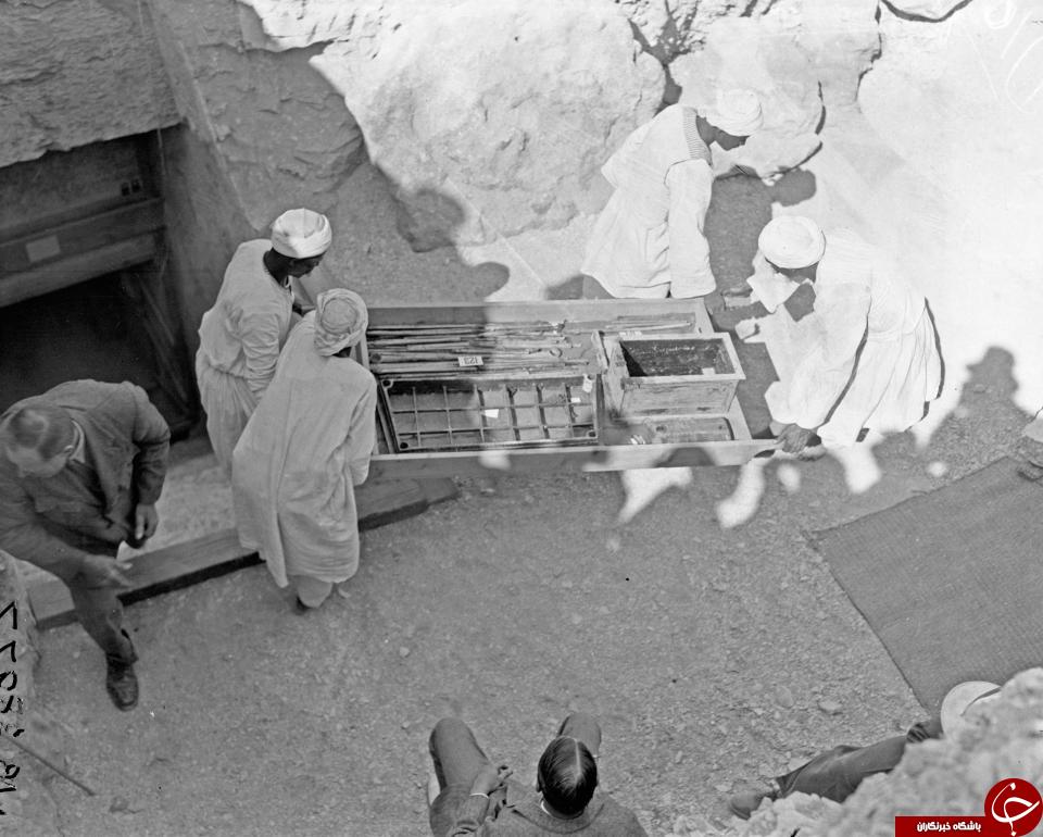 بعد از 90 سال جعبه جواهرات فرعون مصر گشوده شد+ تصاویر