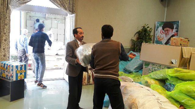 ارسال چهارمین محموله کمک های مردمی شهربابک به کرمانشاه