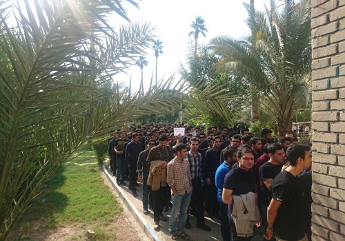اعتراضات دانشجویان دانشگاه نفت ادامه دارد