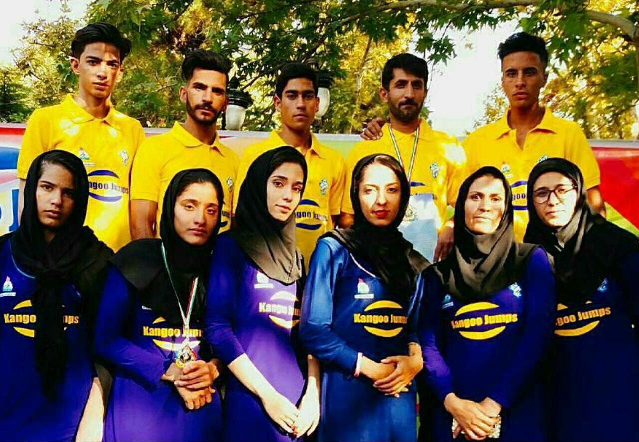 کرمان نایب قهرمان مسابقات کانگو جامپ کشور