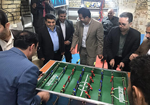 چهارمین خانه ورزش روستایی مهاباد به بهره برداری رسید
