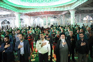 دختران سه ساله نایینی در سوگ شهادت حضرت رقیه(س) همنوا شدند