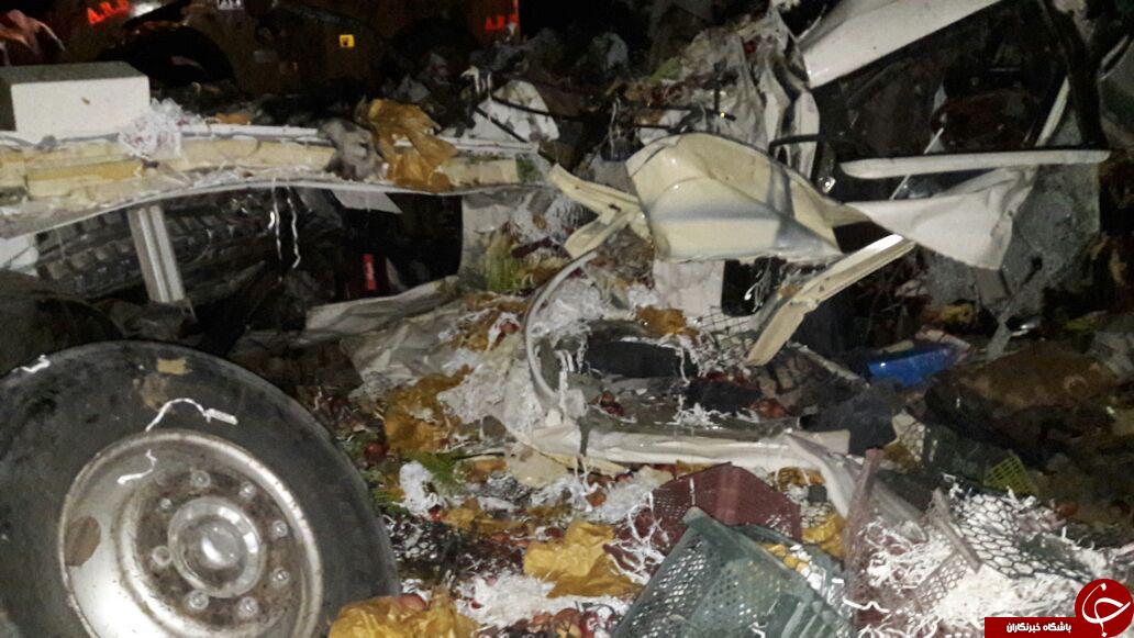 کشته شدن ۲۲ زوار حسینی پاکستانی بر اثر سانحه رانندگی + تصاویر