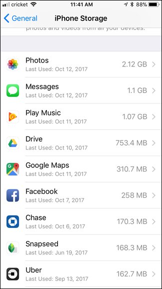چگونه در iOS 11 حافظه آیفون را آزاد کنیم؟