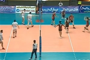 خلاصه بازی شهرداری ارومیه و پدافند کاشان 3 مهر 96 + فیلم