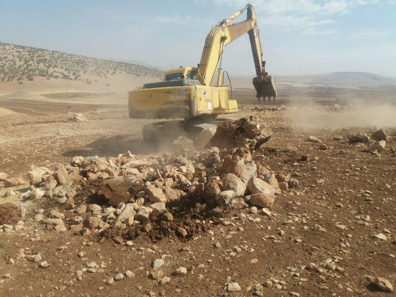 اتمام عملیات خط تنسیق در دالاهو