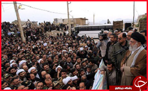 درد دل زلزله زدگان کرمانشاه با رهبر معظم انقلاب اسلامی+فیلم