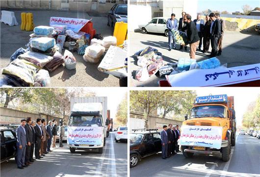 کمک های جامعه ورزش به زلزله زدگان کرمانشاه