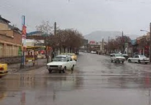 بارش باران و کاهش دمای هوا در خلخال