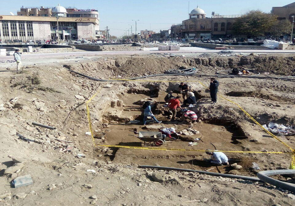 میدان مرکزی همدان کانون کاوش های جدید