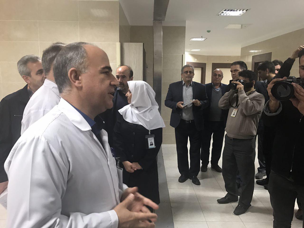 بزرگ‌ترین و کامل‌ترین بخش همودیالیز خاورمیانه در بیمارستان امام رضا(ع) تبریز