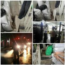نشت گاز و انفجار یک نانوایی در رشت