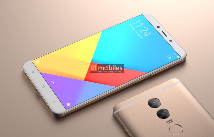 تصویر گوشی Redmi Note 5 فاش شد + تصویر